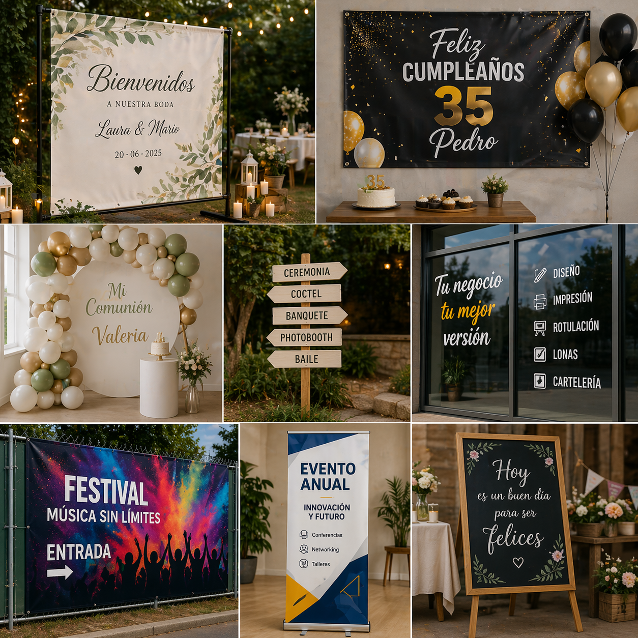 Eventos y cartelería